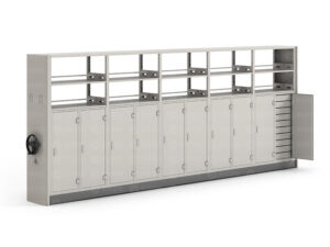 ZY-A-12 - Magnetic Shielding Cabinet Compact Shelving with Dual-Layer Steel Structure for Archive Protection
