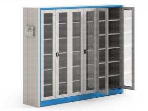 ZY-A-16Y - Cultural Relics Storage Cabinet with Camphor Wood & Linen Cloth Protection