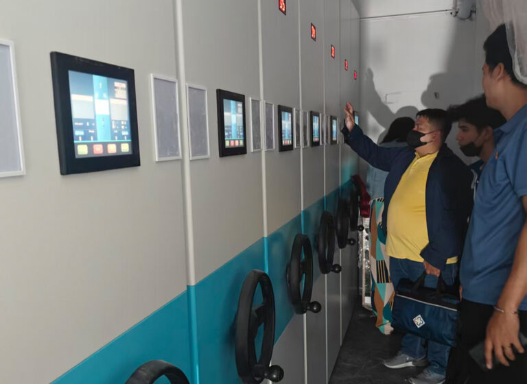 Philippines smart compact shelving client usage site